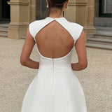 Vestido Mini Blake - Marfim