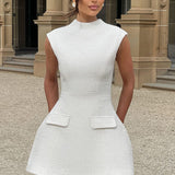 Vestido Mini Blake - Marfim