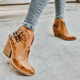 Botas boho Dakota ousadas e elegantes