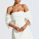 Vestido Mini Briella - Marfim