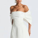 Vestido Mini Briella - Marfim