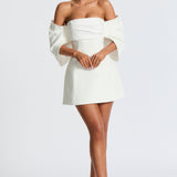 Vestido Mini Briella - Marfim