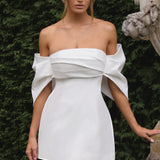 Vestido Mini Briella - Marfim