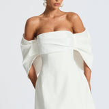Vestido Mini Briella - Marfim