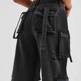 Calça Cargo Brooklyn - Preta