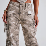 Calça Cargo Brooklyn - Estampa Camo