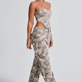 Calça Cargo Brooklyn - Estampa Camo