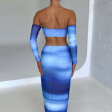 Top Brynn - Estampa Blue Haze