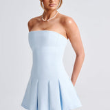 Vestido Mini Bryony - Azul