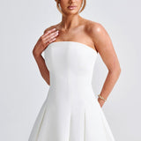 Vestido Mini Bryony - Marfim