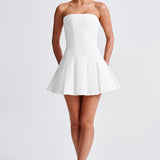 Vestido Mini Bryony - Marfim