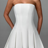 Vestido Mini Bryony - Marfim