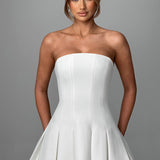 Vestido Mini Bryony - Marfim
