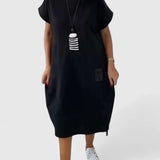 Thalyssiah | Vestido Midi Confortável