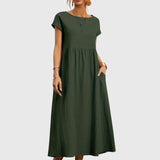 Giselle™ - Vestido Casual com Bolsos