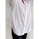 Ana - Blusa casual com botões