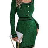 Vestido Amara – Elegância clássica com um toque moderno