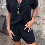 Sadie - Conjunto de Linho Leve de 2 Peças