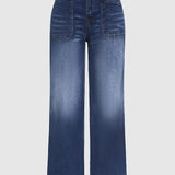 Jeans Boot Cut de Cintura Média