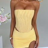 Cami Corset - Limão