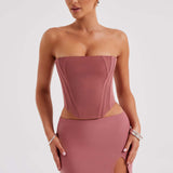 Cami Corset - Rosa Pink