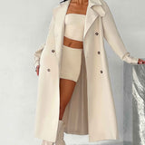Camila Trench Coat - Areia