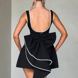 Vestido Mini Carrie - Preto