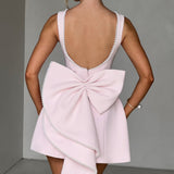 Vestido Mini Carrie - Rosa Claro