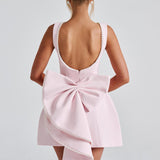 Vestido Mini Carrie - Rosa Claro