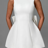 Vestido Mini Carrie - Marfim