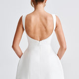 Vestido Mini Carrie - Marfim