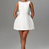 Vestido Mini Carrie - Marfim