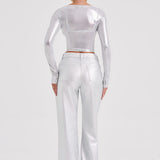 Calça Cassidy - Prata