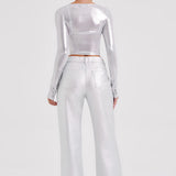 Calça Cassidy - Prata