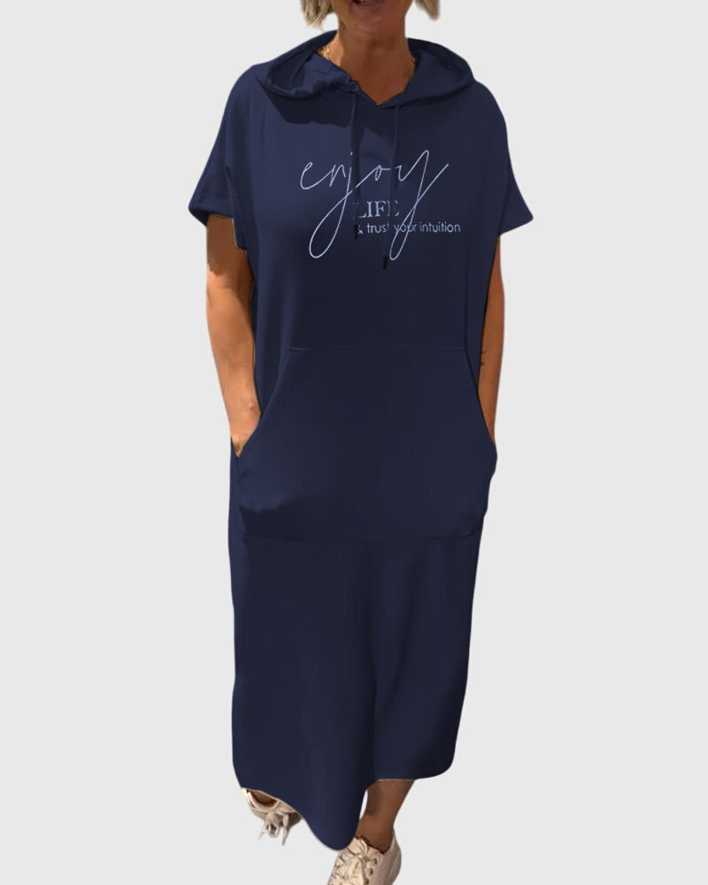 Marlowe™ | Vestido Casual com Capuz