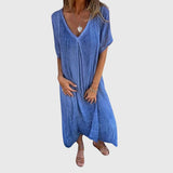 Fiona™ – Vestido Viscoso Leve e Elegante