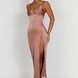 Vestido Midi Cece - Rosa Pink