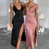 Vestido Midi Cece - Rosa Pink