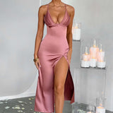 Vestido Midi Cece - Rosa Pink