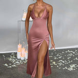 Vestido Midi Cece - Rosa Pink