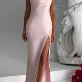 Vestido Maxi Celestina - Rosa Claro