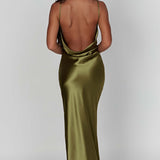 Vestido Maxi Celestina - Caqui