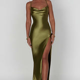 Vestido Maxi Celestina - Caqui