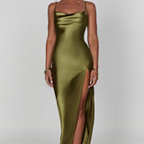 Vestido Maxi Celestina - Caqui