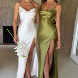 Vestido Maxi Celestina - Caqui