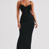 Vestido Maxi Celine - Preto