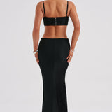 Vestido Maxi Celine - Preto