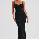 Vestido Maxi Celine - Preto