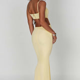 Vestido Maxi Celine - Limão