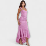 Renske - Vestido Longo com Corset Elegante e Refinado